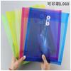 Bolsa de Archivo Transparente Bolsa para Documentos A4 Bolsa de Información de Oficina Pp Bolsa para Papel de Examen Impresión Logotipo Publicitario Venta al por Mayor Personalización de Logotipo