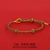 Pulsera de Cuerda Roja Tejida a Mano del Año del Zodiaco con Cuentas Usables Accesorios de Joyería DIY Semi-Terminados Pulsera de Joyería para la Mano Pulsera de Pareja