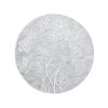 Estilo Europeu Recortado Pvc Borboleta Flor Jogo Americano Redondo Estampado a Quente Tapete Decorativo Ins Doméstico Impermeável Antiderrapante Tapete para Comida Ocidental