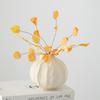 Jarrón de Cerámica Moderno Simple para Flores Secas Lujo Ligero de Alta Gama Sala de Estar Pasillo Flores Hidropónicas Adornos Florales Adornos Florales