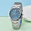 2025 Novo Modelo Masculino de Luxo Esportivo Quartzo Aço Inoxidável À Prova d'Água Seis Ponteiros Moda Relógio de Pulso Aliexpress Dropshipping