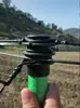 Tampão de Tubo de Fibra de Vidro Fivela Cruzada Cabeça Superior Poste de Rede de Sombreamento para Plantio de Maracujá Acessórios de Cabo de Estai