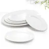 Plato Ovalado de Melamina A5 Rectangular Comercial Plato de Arroz en Rollo de Plástico Vajilla para Hot Pot Plato para Barbacoa