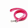 Guia de Cachorro com Sino, Coleira para Pet, Conjunto de Passeio para Cachorro Pequeno, Estampa de Patinha, Guia para Gato de Porte Pequeno e Médio
