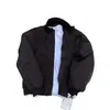 Jaqueta Masculina Tendência Gola Alta Outono Inverno 2026 Novo Estilo Fashionável Alta Qualidade Casual Jovem Simples Estilosa Jaqueta de Trabalho