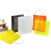 Bolsos Transparentes de PVC al por Mayor Bolsos Coloridos Personalizados Bolsos de Recuerdo para Fiestas Bolsas de Regalo Bolsas para Empaquetar Ramos