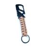 Hebilla Especial de Agente de Supervivencia Pedernal Hebilla Tejida de Forma Especial Llavero Camping Multifuncional Paracord Llavero de Colgado Rápido Accesorios