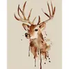 Venda direta da fábrica Pintura a óleo digital DIY Figura Animal Pintura Paisagem Animal Colorir Pintura Decorativa Suprimento para Comércio Exterior