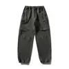 Pantalones de Trabajo Retro Estilo Americano Nanxia para Hombre, Holgados Casual Versátiles Deportivos, Pantalones Funcionales de Senderismo para Exteriores de Secado Rápido