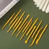 Venta Directa de Fabricante Más Vendido Transfronterizo Juego de 14 Piezas de Herramientas de Arcilla Plástica Set de Herramientas para Modelado y Estampado