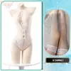 Body de encaje sexy transparente sin entrepierna, apasionado, ardiente, uniforme sexy, seductor, deseo puro qqny femenino