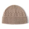 2024 Gorro de Cable 100% Cachemira Pura para Mujer Calidez Invernal Espesado Gorro para el Frío para Hombres y Mujeres Parejas