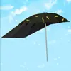 Sombrilla Plegable de Liberación Rápida para Patinetes Eléctricos, Parasol y Cubierta para la Lluvia para Patinetes, Protección Solar Recubierta de Negro al por Mayor