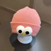 Chapéu Coreano para Bebê Primavera & Outono Inverno Fofo Super Fofo Lã Tricotada Proteção de Orelha com Touca para Manter Aquecido