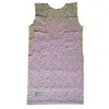 Chaleco de algodón de verano para mujer de mediana edad, hombro ancho, holgado, talla grande, camiseta interior, chaqueta para señora mayor, venta al por mayor de fábrica