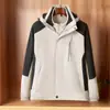 Nueva Chaqueta Desmontable Tres en Uno con Logo Impreso Personalizado para Hombres y Mujeres, Chaqueta de Forro Polar, Ropa Exterior de Otoño e Invierno, Estilo Moderno