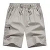Pantalones cortos de algodón para hombre de verano, estilo coreano, de longitud media, holgados, casuales, modernos, deportivos, pantalones cortos para hombre de talla grande