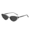Óculos de sol estilo pinça American retro olho de gato para mulheres 88014, alta qualidade modernos tendência hot girl proteção solar óculos de sol polarizados