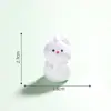 Nuevo producto transfronterizo: figura creativa de ángel fantasma que brilla en la oscuridad, accesorios de decoración DIY, paisaje en miniatura, pequeños adornos de Halloween