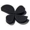 Esponja de Pintura Facial Petal Body Art Esponja de Pintura de Padrão Facial Esponja Base em Forma de Gota