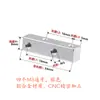 Acoplador de tira larga de aluminio M3 de 4 orificios Conector adaptador M4 Bloque de fijación Bloque cuadrado Barra de aluminio Disponible en fábrica de Dongguan