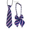 Corbata de Cuello para Niños y Niñas Corbata a Rayas Estilo Academia Japonesa y Coreana Traje con Lazo Accesorios de Actuación