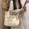 Personalización de bolsa de lona Personalización de bolso de mano Bolso de un solo hombro Bolso con cremallera Personalización de bolso cruzado Promoción Escolar Empresarial Gran capacidad