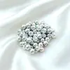 Cuentas espaciadoras de silicona para posicionamiento, accesorios para joyería DIY, cuentas ajustables para pulseras y collares, cuentas sueltas