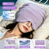 Mascarilla para Ojos en Microgravedad Terciopelo Australiano Protección para la Cabeza A prueba de Viento por Aire Acondicionado Gorro para Dormir Profundamente Siesta en la Oficina Bloqueo de Luz Dormir Mascarilla para Ojos en Microgravedad