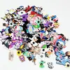 Amuletos de resina de dibujos animados 3D, accesorios para manualidades, 100 piezas, surtidos, para usar directamente en zuecos y otro calzado