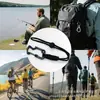 Gancho Tático Novo para Exterior Transfronteiriço Mosquetão para Mochila Mosquetão de Camping Corda Paracord de Emergência Chaveiro Corda Anti-Perda