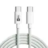 Cabo de Dados de Carregamento Rápido Trançado de 100W C para C Adequado para Apple 15 Cabo de Carregamento Rápido Cabo de Carregamento Iphone16 Tipo C