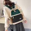 Mochila Escolar para Niñas, Mochila para Escuela Secundaria, Mochila Estudiante Chica de Gran Capacidad, Mochila Nueva Ligera con Bloques de Color para Grados Tres a Seis