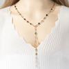Colar de borla de diamante longo elegante francês transfronteiriço oco em forma de coração mostrar colar mulheres