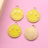 Qk145 Fabricante Autoproducido Accesorios de Gota de Aceite Cloisonné Accesorios de Joyería de Aleación de Zinc para Manualidades Colgante de Pulsera Llavero