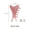 Peine Masajeador de Caballito de Mar, Masaje de Cabeza, Herramienta Gua Sha para la Nariz, Masaje de Meridianos Faciales, Modelo Popular de Resina Cuatro en Uno con Funciones para Todo el Cuerpo