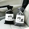 Sacos de Carvão de Bambu Ativado para Casa e Carro para Carros Novos para Remover Odores, Sacos de Carbono de Bambu à Prova de Umidade e Desodorizantes para Guarda-Roupas e Armários