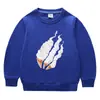 2023 primavera e outono cor pura estilo coreano novo pequeno e médio roupas infantis em torno do pescoço suéter infantil manga comprida algodão masculino e feminino baby top