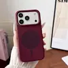 Aplicable para Funda de Teléfono Magnética de Anillo de Silicona Líquida para Apple 18ProMax iPhone 17 Cubierta Protectora de Botón AI de Cobertura Total