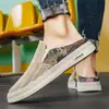 Nuevos Zapatos de Verano 2026 para Hombre, Cerrados, de Media Caña, con Superficie de Malla, Transpirables, sin Tacón, Adecuados para Uso en Exteriores, Suela Suave, Ligeros y Casuales