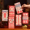 Sobres Rojos de Año Nuevo Pequeños de Buena Fortuna, Creativos Personalizados 2027 Año del Cordero Nuevos Sobres Rojos de Dibujos Animados al por Mayor