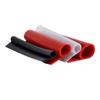 Tira de sellado tipo P de silicona resistente a altas temperaturas, gabinete de horno, puerta de horno, borde de puerta de horno, impermeable, anticolisión, tipo E, 9 tiras de goma