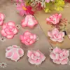 25mm vintage feito à mão flor de cerâmica macia acessórios diy roupa sapatos femininos chapéu decoração laço acessórios de cabelo material para colar