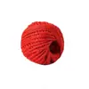 En Stock Transfronterizo Cuerda de Cáñamo Colorida de Tres Hilos de 2 mm Cuerda para Tejer y Atar Hecha a Mano DIY 30.5m 100m