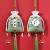 Sachês de Bem-Estar para o Festival do Barco-Dragão, Pingentes de Sachê Estilo Chinês para Uso Doméstico e Pessoal, Saquinhos de Especiarias, Sachês e Sacos Aromáticos Podem Ser Personalizados