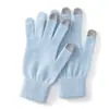 Luvas 100% Caxemira Pura para Homens e Mulheres, Inverno Acolchoadas Quentes Tela Sensível ao Toque Dedos Divididos Elegantes para Deslocamento Luvas de Tricô de Caxemira