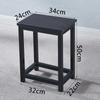 R* Taburete Cuadrado Simple Taburete de Comedor Silla de Entrenamiento para Mesa de Comedor en Casa Taburete de Hierro de Madera Taburete de Color Elevación Adulto Taburete de Taller de Fábrica