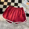 Shorts Esportivos de Corrida, Tênis, Pilates, Yoga Fitness de Secagem Rápida, Calças Esportivas, Cruzamento de Fronteira Amazon Temu