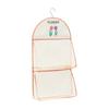 Nova bolsa de armazenamento de roupas íntimas para pendurar em armário de dormitório rede para pendurar meias parte de trás da porta acabamento atacado