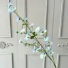 Flores Artificiales, Flores de Begonia de Tallo Alto, Flores Falsas para Bodas, Arreglos para Pasillos de Salones de Bodas, Arreglos de Flores de Piso, Flores para Decoración del Hogar, Flores Artificiales